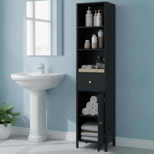 Bathroom tall cabinet - bathroom,