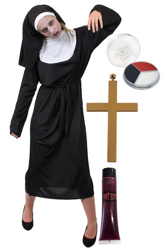 Ladies zombie nun - ladies,
