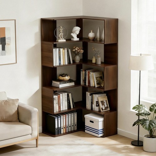 Tier corner bookshelf - corner,