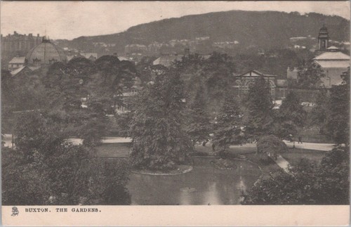 Derbyshire postcard buxton - derbyshire, postcard:
