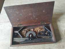 MOORE WRIGHT ENGINEERING  VINTAGE PROTRACTOR SET