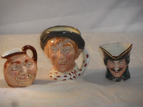 Royal doulton character - doulton, jugs