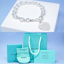 Tiffany Bracelet Silver Heart