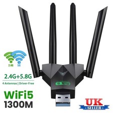 NEW 1300Mbps Dual Band 2.4G/5G