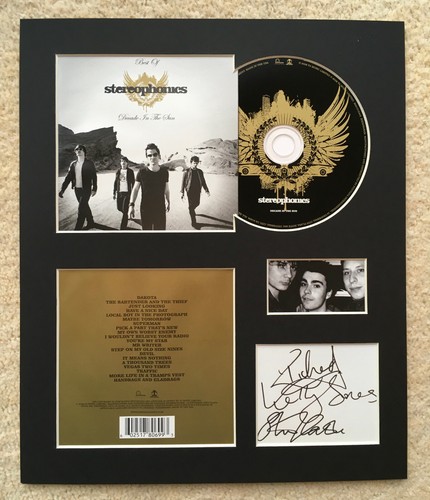 Stereophonics signed - -,