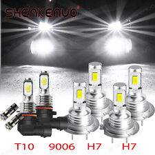 For VW Golf MK5 Car Headlight 2003-2009 Xenon White Led Fog Side light Bulbs 12v