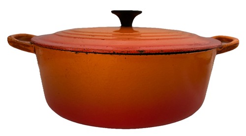 Creuset volcanic orange - le,
