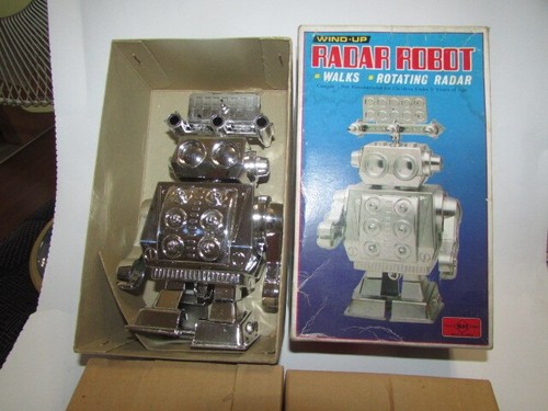Horikawa toy wind radar - horikawa, wind-up
