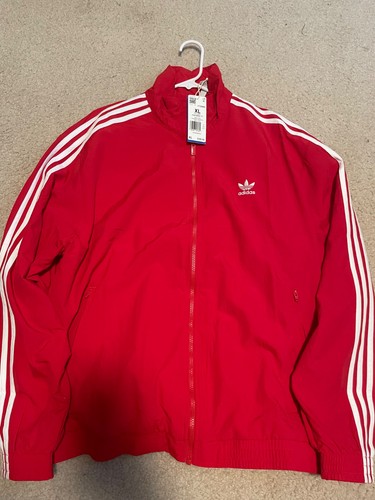 Adidas track jacket men red - adidas,