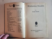 Emily Bronte - Wuthering Heights - Regent Classics Hardback Vintage Book