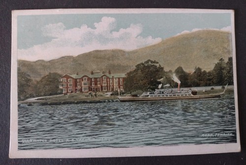 Vintage postcard ullswater - vintage, postcard,