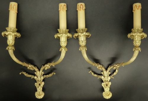 Large pair wall sconces - pair,