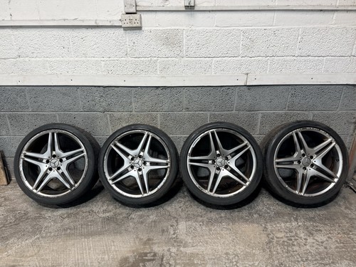 Mercedes alloy wheels - mercedes, 20”