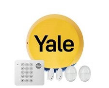 Yale 100% Wireless Complete Home Alarm System Include Siren / Keypad controlled