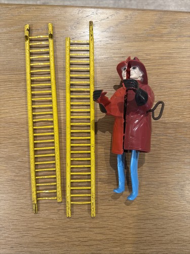 Vintage marx climbing fireman - marx,