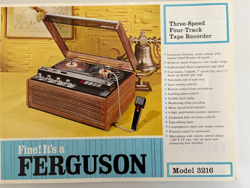 Ferguson model 3216 - ferguson, 3