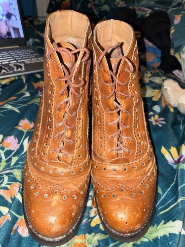 Clara oswald brown brogue - brown,
