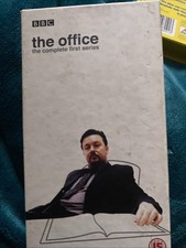 The Office The Complete First Series PAL VHS Video Tape Ricky Gervais Rare Retro