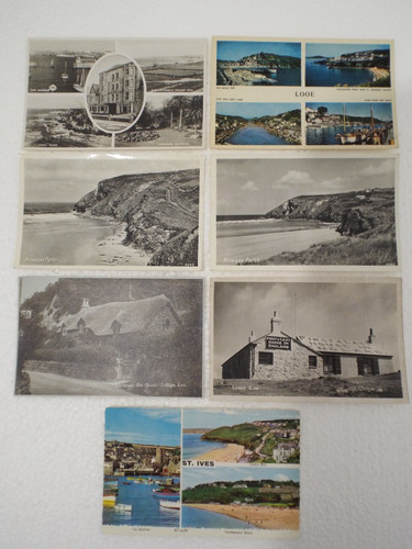 Vintage postcards - 7x,