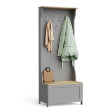 Grey Coat Stand with Shoe