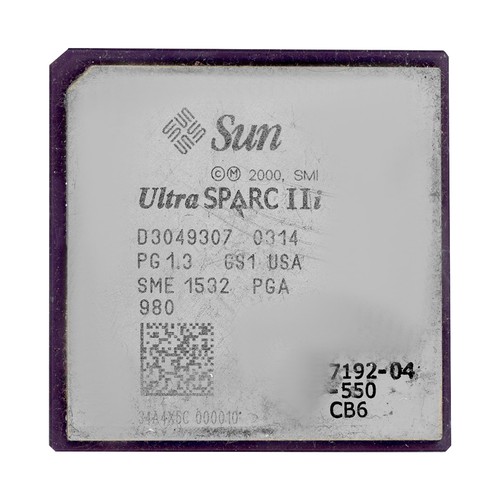 Processor sun ultrasparc iii - sun,