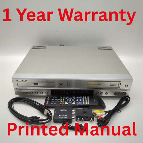 Samsung dvd3e dvd vhs vcr - /,