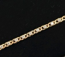 9K Gold Bracelet With