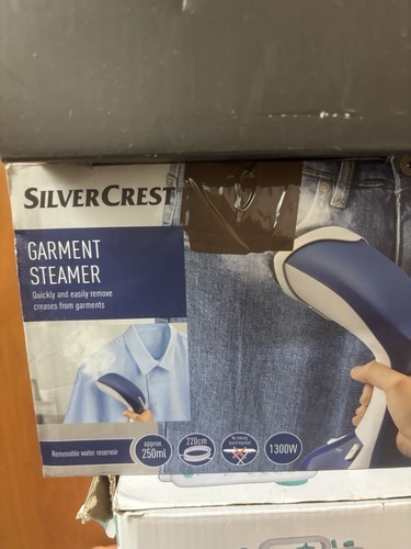 Silver crest garment - silver, steamer