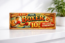 Fairground sign Boxer circus