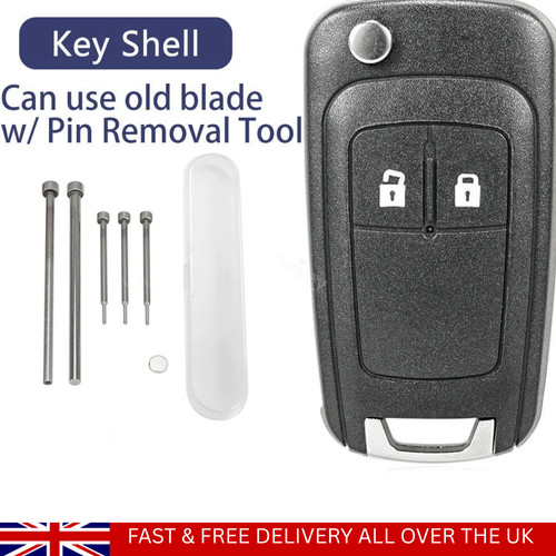 Replacement remote key fob - key,