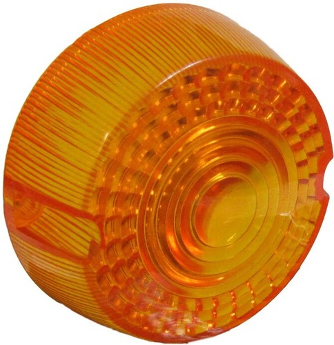 Indicator lens front amber - indicator,