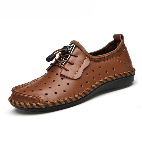 Men casual hollow - hollow, out
