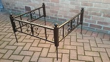Grave Surround / Memorial Fence (Made to order) - "Twist"