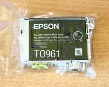 GENUINE EPSON T0961 TO961 Photo Black cartridge HUSKY R2880 vacuum sealed ink