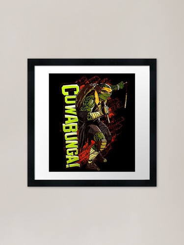 Ninja turtles framed art print - ninja,