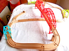 First Learning Wooden Train Set 60 pieces