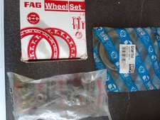 rover 75 rear drop link, wheel bearing front,  top strut bearing front