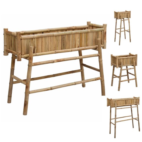 Wooden garden planter with - garden,