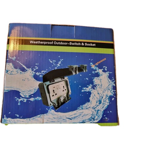 Outdoor socket weatherproof - socket,