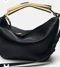 ZARA BLACK MINI BUCKET BAG