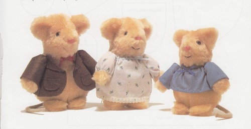Mouse family sewing - mouse, family~sewing