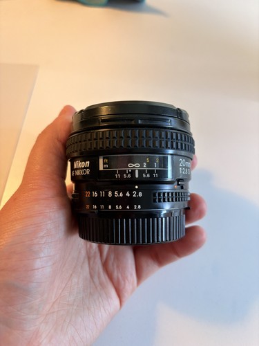 Nikon nikkor 20mm - nikon, f/2.8