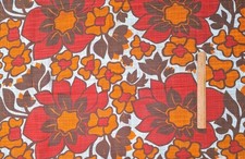 Vintage Retro 60s 70 Linen