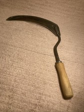 Vintage scythe with - vintage,