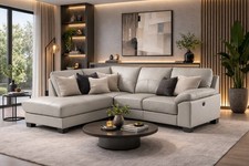 Grey Real Genuine Leather