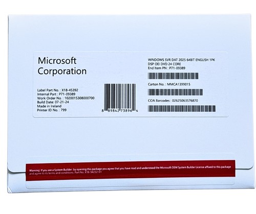 Microsoft windows server - microsoft, 2025