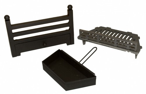 Fret set fire - grate, ash
