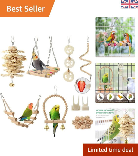 Colorful natural wood bird - colorful,