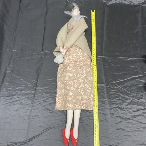Handmade cloth rag - cloth, lady