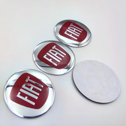 Stickers fiat car wheel - 4x,